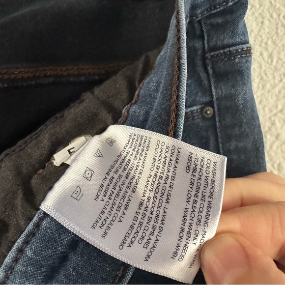 Denim Bootcut Tummy Control Stretch Slimming Size 14 Petite Short Style & Co - Picture 10 of 16